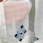 幅:85cm片開き(片側幅85cmが1枚)丈:95cm（ランナー穴から下）1.5倍ひだ・天井付け（全長96cm）【アウトレット】メテオール（ブルー/ネイビー）Meteor（メテオール）【ブルー/ネイビー】★WAVESALAD：正規品既製品通常価格5,500円